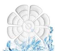 Parche de enfriamiento, gorro de envoltura fría calmante | Bolsa de hielo | Reutilizable para el dolor de cabeza; almohadilla ief con terapia de gel refrescante, migraña, fiebre y del estrés