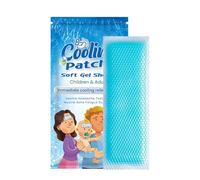 Parche De Enfriamiento,Parches De Enfriamiento - Del Clima Cálido, 5 Hojas De Almohadillas Refrescantes Para La Fiebre Para Niños - Reductor De Fiebre En La Frente Para Verano, Parches Portátil