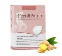 Parche de fertilidad con microagujas, solución corporal para embarazo, 4 piezas agradables a la piel con uso cómodo, accesorio de spa para el hogar y la noche para mujeres, apoyo diario para fiestas