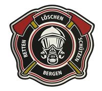 Parche de goma de PVC con velcro para rescatar a borrar, proteger montañas, bomberos, bomberos