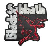 Parche de gran tamaño con el logotipo de Black Sabbath Demon