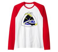 Parche de la misión Apolo 17 de la NASA Camiseta Manga Raglan