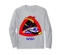 Parche de la misión Apolo 17 de la NASA Manga Larga