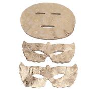 Parche de máscara de piel para ojos y cara, compresa húmeda de seda de malla desechable para uso en salón en casa, 50 caras, 100 piezas para ojos