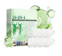 Parche de microagujas, 6 piezas de calcomanías , adhesivo inteligente para el cuidado personal con tecnología de estructura, parche de apoyo para el cuidado corporal para mujeres y niñas, todos