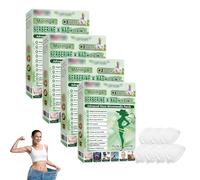 Parche de Microagujas Nano Avanzado de Moringa 10 en 1, Parches de Moringa Y Berberina para Todo Tipo de Cuerpo y Piel, Parche Profesional de Microagujas para Bajar de Peso & Unisex (4-2.0, Luxarise)
