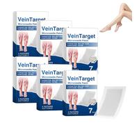 Parche De Microneedles Vein Target, Parches Para Venas Varicosas, Tratamiento Natural Para Piernas (Eliminación De Arañitas Vasculares), Cuidado Corporal Para Todo Tipo De Piel (6 unidades)