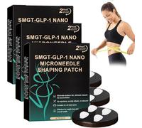 Parche de nano microagujas SMGT-GLP-1, parche de cuidado corporal con nano microagujas, parche natural SMGT-GLP-1, estiramiento de la piel y reducción de arrugas (3 Box)