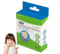 Parche de nariz bebé, parche natural de 20 piezas | Sin contacto con la piel, parche para dormir para aliviar la congestión y relajante, parches de respiración para niños durante 6 mese