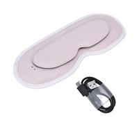 Parche de ojo con calefacción, control de temperatura NTC simula técnicas Eye Care Device Diseño visual para oficina para estudiantes (rosa)