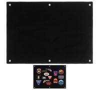 Parche de pared con , 58 x 45 cm, pizarra de , parche táctico con ojales, pared de , plegable para insignias, sellos, parches, pegatinas