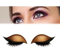 Parche de Pestañas Lazy Eye Shadow 2 en 1 Reutilizable, Sombras de Ojos Coloridas y Pegatinas de Maquillaje para Pestañas Postizas Naturales, Herramienta de Maquillaje para Todo Tipo de Ojos