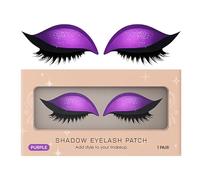 Parche de pestañas Lazy Eye Shadow - Sombra reutilizable para maquillaje de ojos, parche de pestañas impermeable a prueba de manchas | para Halloween Night Out Cosplay Sesión de fotos nupcial Escenari