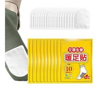Parche de pie caliente, calentador de dedos | Cojín térmico instantáneo adhesivo 20X,Paquetes de calor activados por aire natural, parche térmico de invierno, calentador de pies para actividades al