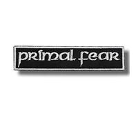Parche de Primal Fear bordado para planchar