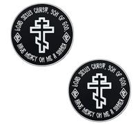 Parche de PVC con diseño de Señor Jesucristo, Hijo de Dios, parche de moral religiosa que brilla en la oscuridad con gancho en la parte trasera, emblema redondo de 8 cm para mochilas