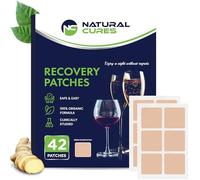 Parche de recuperación de fiesta, paquete de 42 parches de noche de fiesta, despierta renovado y energizado con parche respetuoso con la piel, adhesivo fuerte para un ajuste seguro, ingredientes