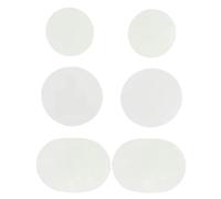 Parche De Reparación De Agujeros De Zapatos - Parches De Zapatos Para Agujeros | Reparación De Zapatillas | Paquete De 6 Pegatinas De Punta De Zapatillas Transpirables Para Hacer Funcionar Botas De