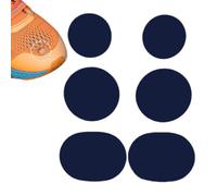 Parche De Reparación De Agujeros De Zapatos - Parches De Zapatos Para Agujeros | Reparación De Zapatillas | Paquete De 6 Pegatinas De Punta De Zapatillas Transpirables Para Hacer Funcionar Botas De