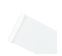 Parche de reparación de algodón Parches de tela sarga for ropa, parche for planchar for, camiseta, pantalones, decoración reparación, 8cm x 51cm(White 3.1in x 20in)