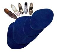 Parche de reparación de tacón de zapato, parche de reparación de talón de zapatillas,Parche de prevención de agujeros de zapatos de cuero PU - Prevención de agujeros de dedo del pie y talón y