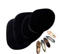 Parche de reparación de talón: fijador de pegamento de cuero PU, tira de reparación de zapatos invisible | Protección protectora de talón autoadherente, prevención duradera del orificio para los dedos