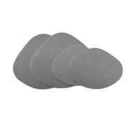 Parche de reparación de talón para zapatos, parche autoadhesivo de piel sintética de 7 x 8,5 cm, fijación de agujeros de zapatillas, prevención de agujeros en el talón de los dedos, almohadillas para