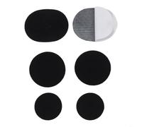 Parche de reparación de zapatos, para protector de talón de empeine, kit de reparación de tela autoadhesiva, para plantillas de zapatos, accesorios de ropa, blanco, negro, gris (C azul marino)