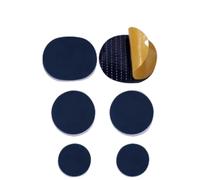 Parche de reparación de zapatos para tenis, calcomanía protectora de empeine y talón, cojín de plantilla de tela, tela de fibra, compatible con zapatos de hombre y mujer (C gris claro)