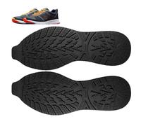 Parche de reparación de zapatos, pieza de talón, soporte de goma autoadhesivo, uso para agujeros, amortiguador de ruido antideslizante para un uso cómodo y duradero