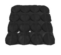 Parche de Reparación del Talón del Zapato, Antideslizante, Conveniente, 16 Pares de Parches Desgastados en el Lado del Talón para Todos los Zapatos (BLACK)