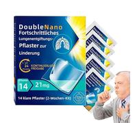 Parche de salud respiratoria, cinta de limpieza pulmonar, parches de apoyo con diseño portátil, parche respiratorio con adhesivo suave, parches de salud, suministro de bienestar para viajes, trabajo