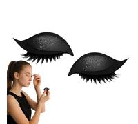 Parche de sombra de ojos para pestañas, 1,97 x 1,18 pulgadas, sombra de ojos, pegatinas para maquillaje, cinta de sombra de ojos, reutilizables, pegatinas para disfraces, bodas, carnaval, cosplay