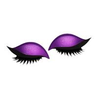 Parche de sombra de ojos para pestañas, 1,97 x 1,18 pulgadas, sombra de ojos, pegatinas para maquillaje, cinta de sombra de ojos, reutilizables, pegatinas para disfraces, bodas, carnaval, cosplay