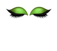 Parche de Sombra de Ojos para Pestañas - Pegatinas Postizas Reutilizables Para Una Mirada Impactante,Antimanchas para Fiestas Bodas Fotos Halloween