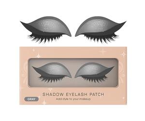 Parche de Sombras para Pestañas - Pegatinas Reutilizables para Maquillaje Ocular,Parche Impermeable para Pestañas con Sombra para Mujeres Festival Viaje Boda Cosplay Noche Fuera Halloween