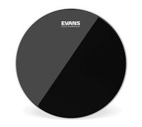 Parche de tambor Evans Hydraulic Tom 2-Ply Oil-Injected, negro, 18 pulgadas