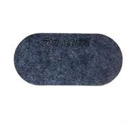 Parche de tambor inferior gris para protección de pedal de bombero, calcomanía de refuerzo para proteger la piel contra el desgaste, accesorio para bateristas