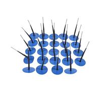 Parche de Tapón de Neumático, 24 Piezas de Goma para Reparación de Pinchazos de Neumáticos sin Cámara con Cable de 4,5 Mm Parche de Tapón de Hongo Parche de Reparación de Tapón