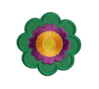 Parche de tela floral bordado 10 parches de flores termoadhesivos for bordar ropa, mochilas, chaquetas, telas, planchar(Color 14)