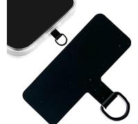 Parche de tether del cordón del teléfono - Pieza de conexión de seguridad de metal resistente, tarjeta smartphone universal | Punto de fijación seguro, adhesivo reforzado todos los dispositivos mobil
