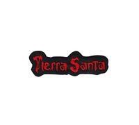 Parche de Tierra Santa de metal pesado con parche bordado para planchar, accesorio de recuerdo