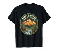 Parche de voluntario del Día de la Tierra Déjalo Mejor de lo Que lo Encontraste Camiseta