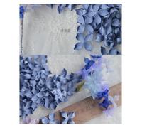 Parche Decorativo De Flores Pétalos de flores artificiales de 3cm, pétalos falsos for decoración del hogar, tarjetas de álbum de recortes, manualidades, apliques de satén, 100 Uds.(Color6)