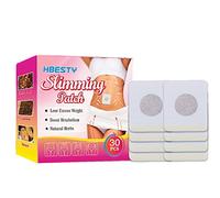 Parche delgado - Parche de ombligo de pérdida de grasa,Almohadilla de cintura del vientre de hierbas naturales para hombres y mujeres Slim Patch Ximan