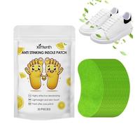 Parche eliminador de olores de zapatos,Parche eliminador de olores de zapatos,Ambientador de zapatos con parches de plantillas | Desodorante de zapatos de 20 piezas, parche refrescante para zapatos, e