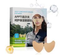 Parche facial con protección UV, almohadillas hidratantes de hidrogel para los ojos con protección solar para golf al aire libre en verano | protector solar para mujeres hombres viajes ocio