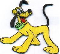 Parche infantil del perro de Mickey Mouse PLUTO, para coser y planchar sobre mochila