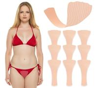 Parche Íntimo Impermeable - 10 Piezas Barrera Invisible Flexible y Suave con la Piel,Parches Seguridad Zona Íntima - Playa, Spa, Laguna, Piscina, Yoga, Fitness, Mujer y Chica