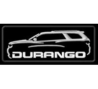 Parche Masterpatch diseñado para los fans Dodg Durango Silhouette SRT GT SXT 3,6 3,7 4,7 5,7 motocicleta parche Bordado Brodé parche termoadhesivo écusson Toppa Ricamata